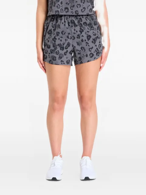 adidas animal-print shorts