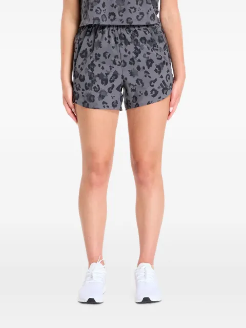 adidas animal-print shorts