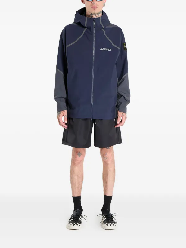 Adidas x National Geographic Climaproof Jacket | Blue | FARFETCH JO
