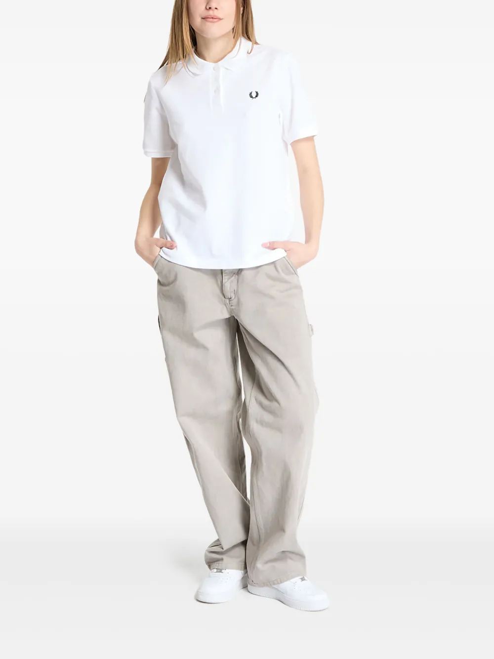 Fred Perry G6000 polo top - Wit