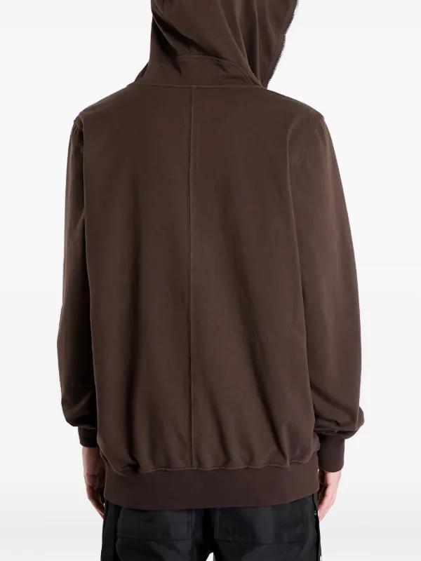 Rick Owens DRKSHDW Jumbo Gimp Hoodie | Brown | FARFETCH