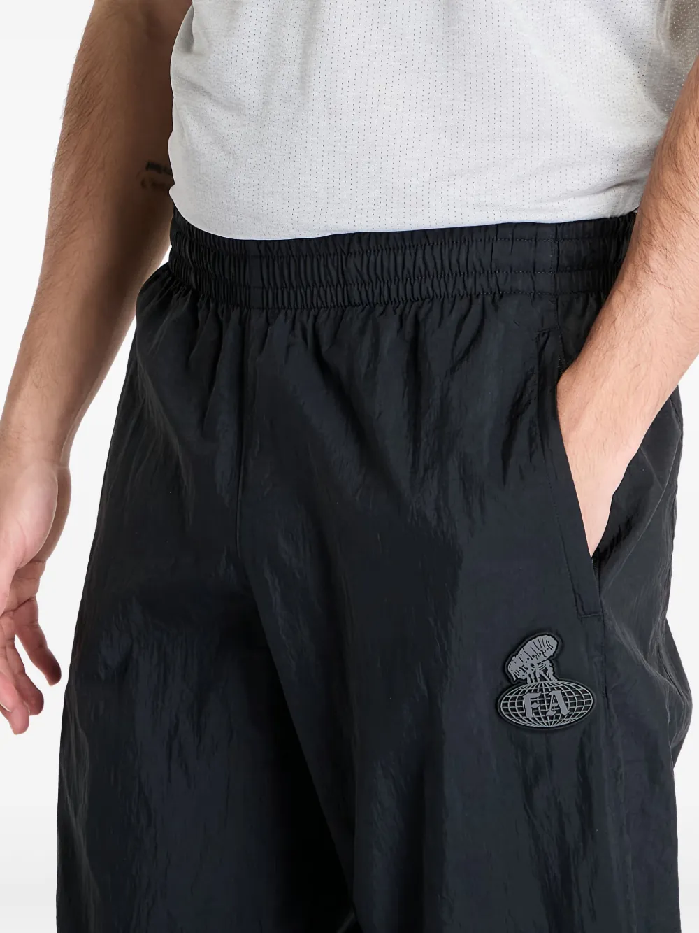 adidas x FA Aloxe trainingsbroek Zwart