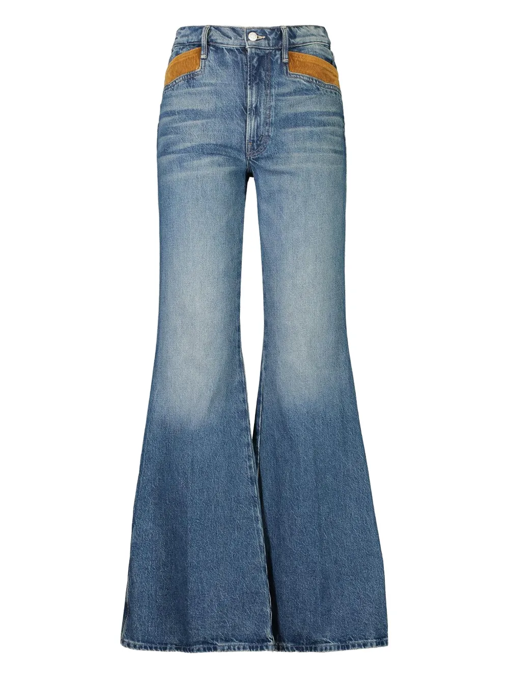 MOTHER Pointy Pocket Doozy Heel jeans - ブルー MOTHER Pointy Pocket Doozy Heel jeans - ブルー