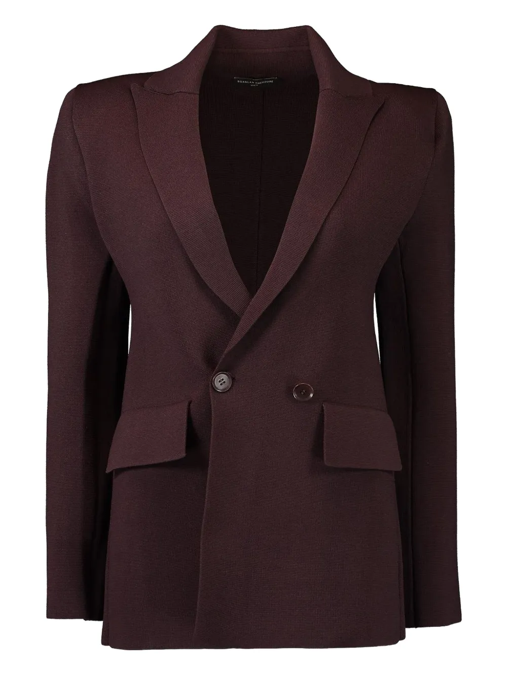 Scanlan Theodore knitted blazer | Brown | Image 1