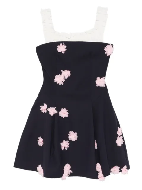 Stine Goya ruffled floral mini dress