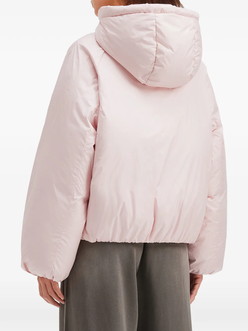 Mini Cream Jack met capuchon Roze