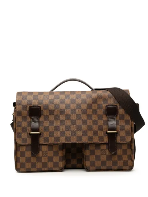 Louis Vuitton Pre-Owned bolsa satchel Damier Ebene Broadway 1999