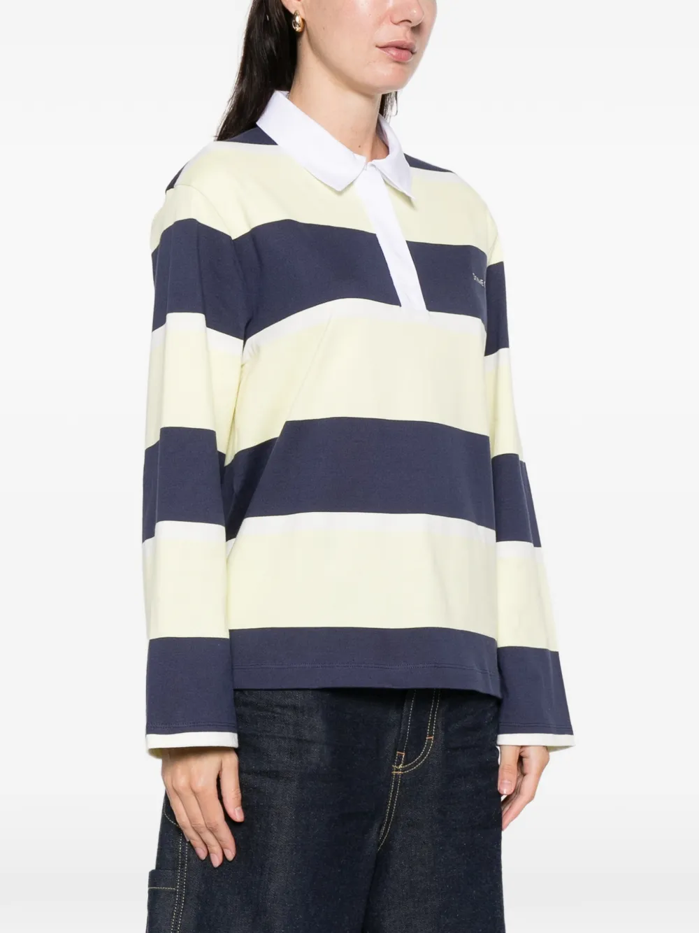 Stine Goya Long-sleeved Top In Blue