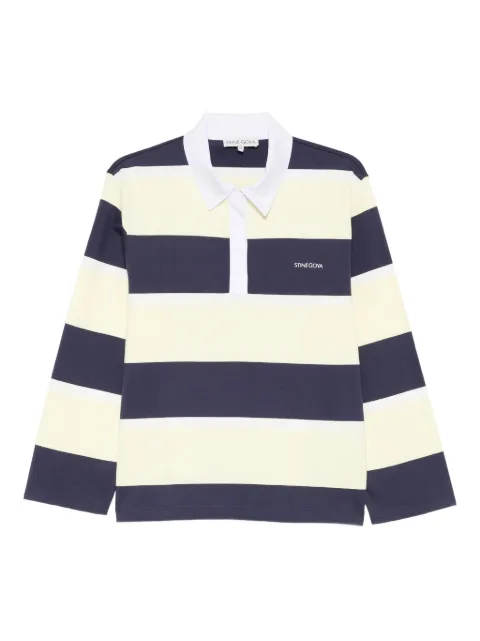 Stine Goya striped polo top
