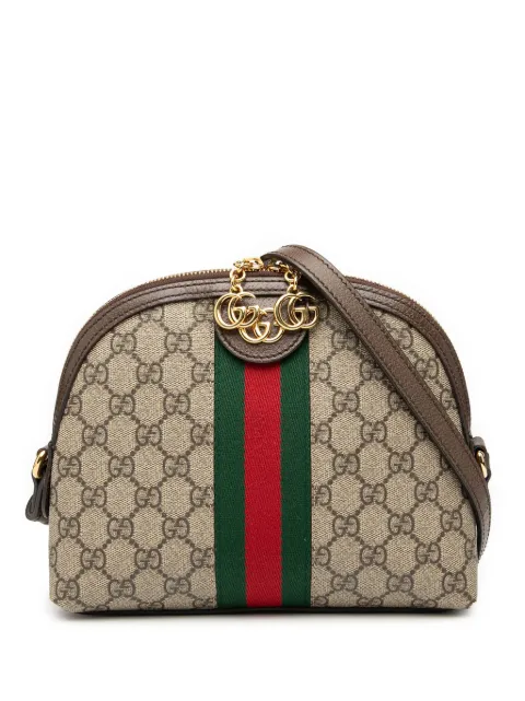 Gucci Pre-Owned 2016-2025 Small GG Supreme Ophidia Dome crossbody bag