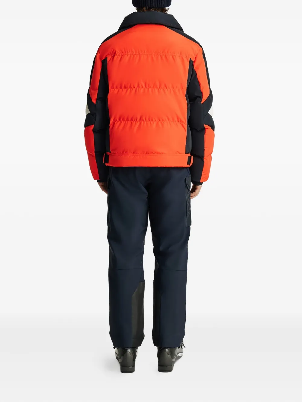 Fusalp Bottrix Colourblock Ski Jacket In Orange