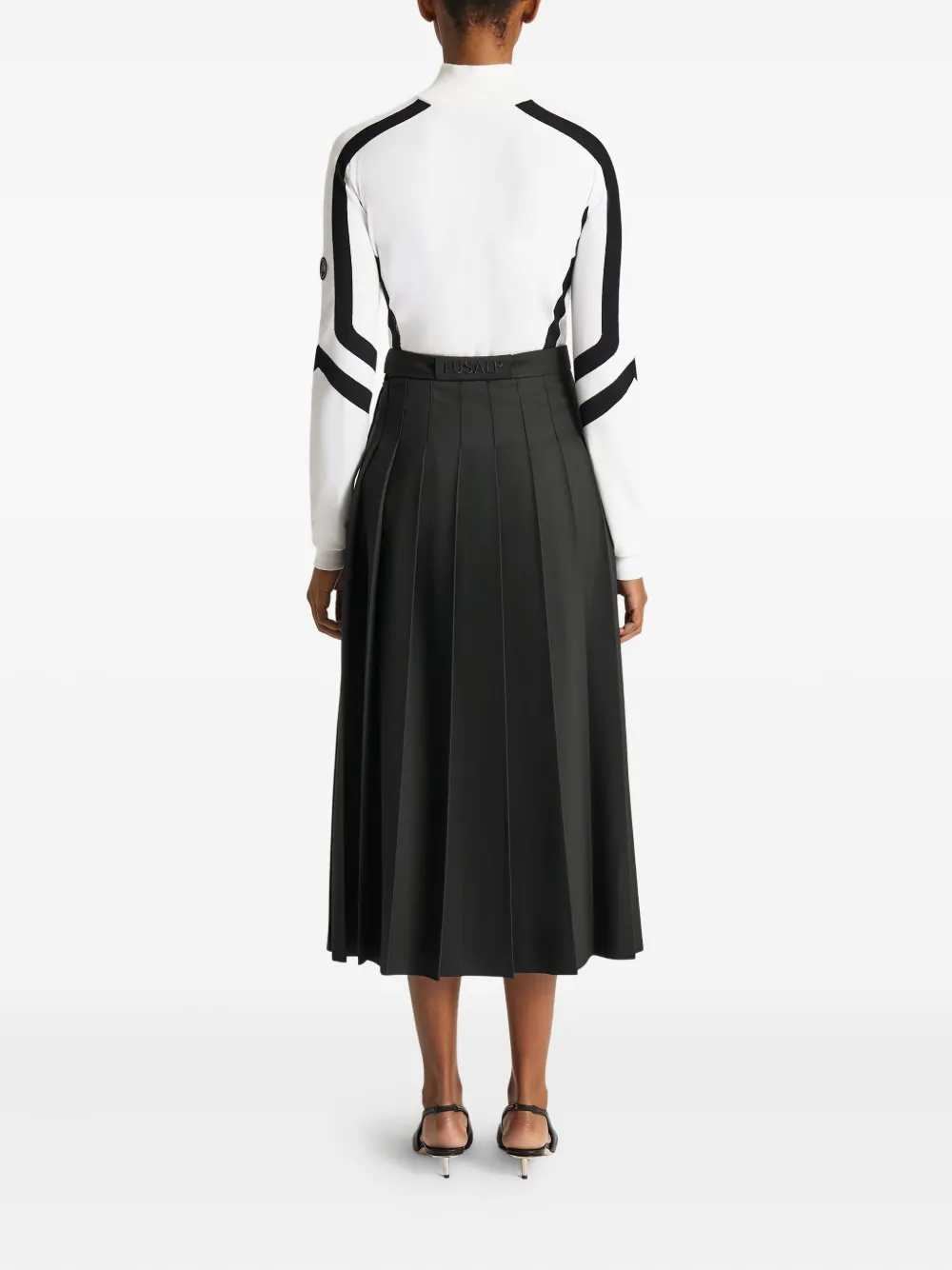 Fusalp Virginie Zip Sweater In White