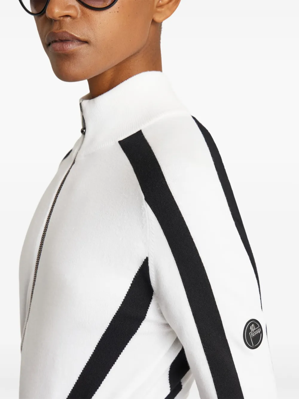 Fusalp Virginie trui met rits Wit