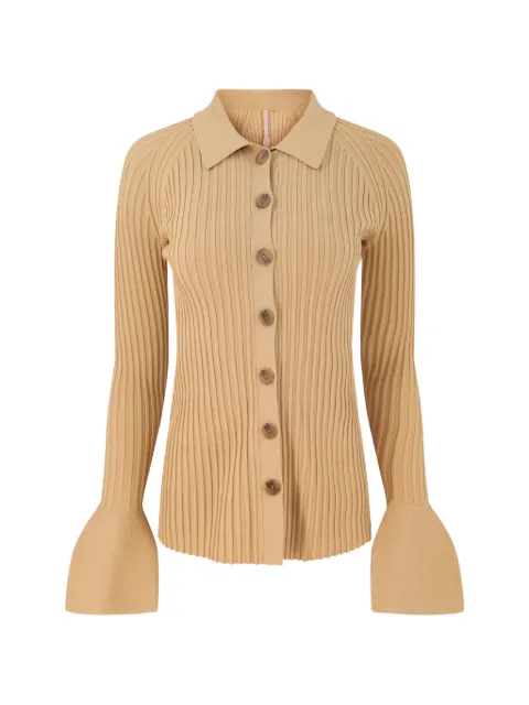 Alexis Olena ribbed-knit cardigan