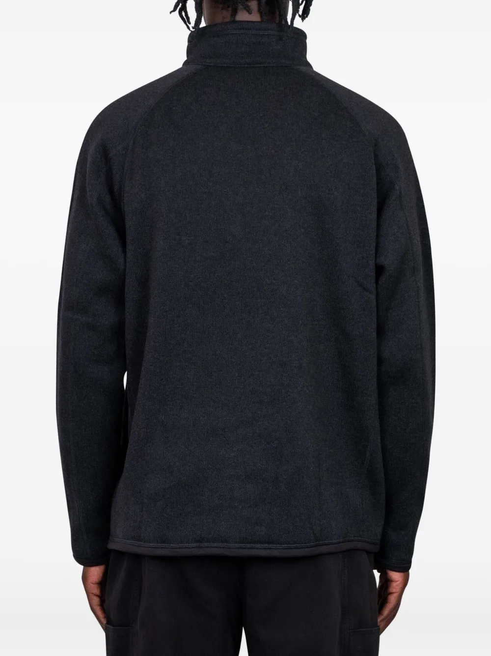 Patagonia Sweater met logopatch Grijs