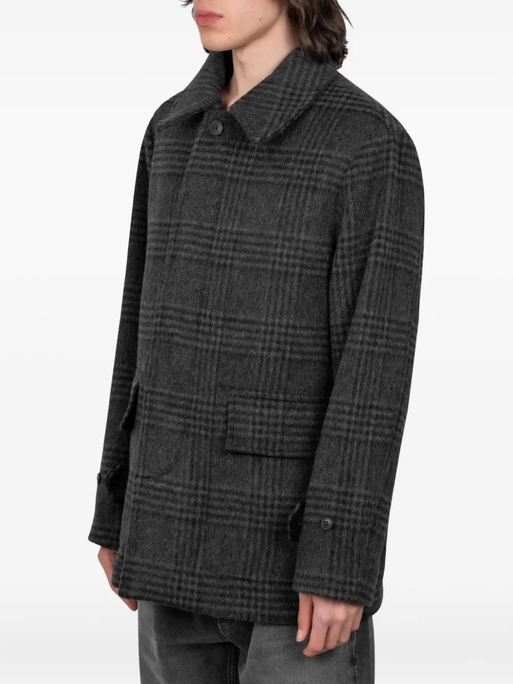 Another Aspect tartan-pattern jacket | Shirt Jackets | Image 2