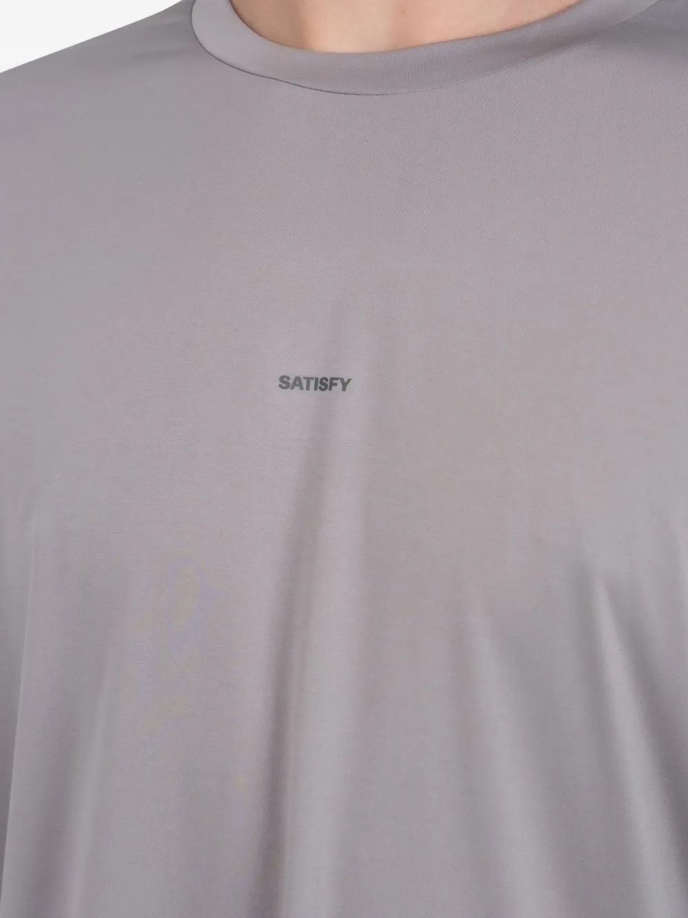 Satisfy Auralite™ Long Tee T-shirt In Gray
