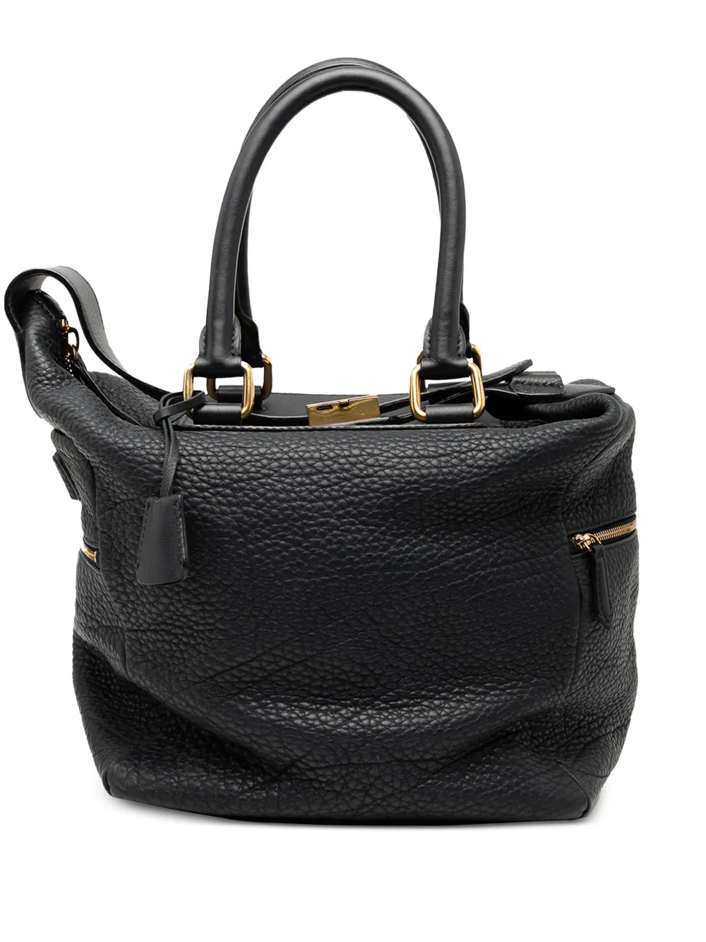 Celine Pre-Owned 2009 レザーサッチェルバッグ - ブルー Celine Pre-Owned 2009 レザーサッチェルバッグ - ブルー