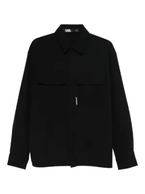 Neighborhood プリント アロハシャツ | ブラック | FARFETCH JP
