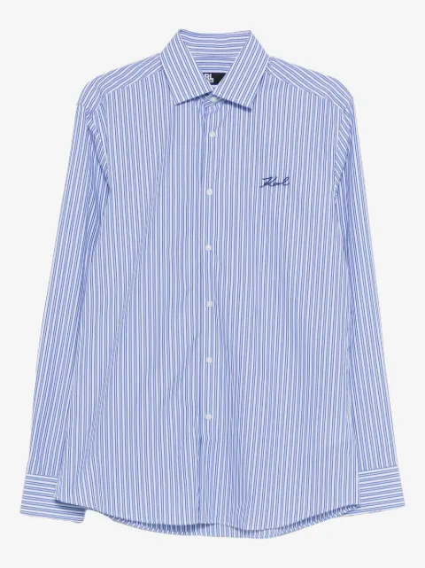 Karl Lagerfeld striped shirt
