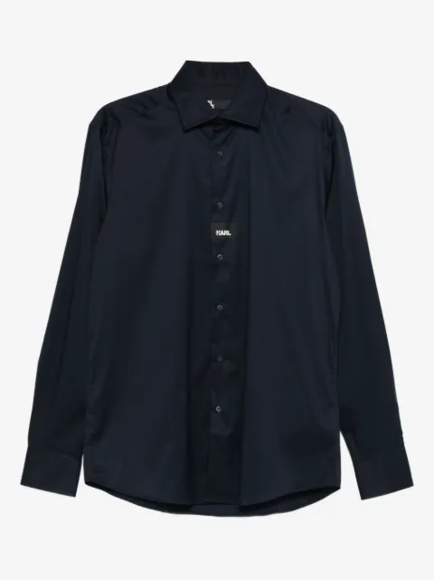 Karl Lagerfeld logo-print shirt