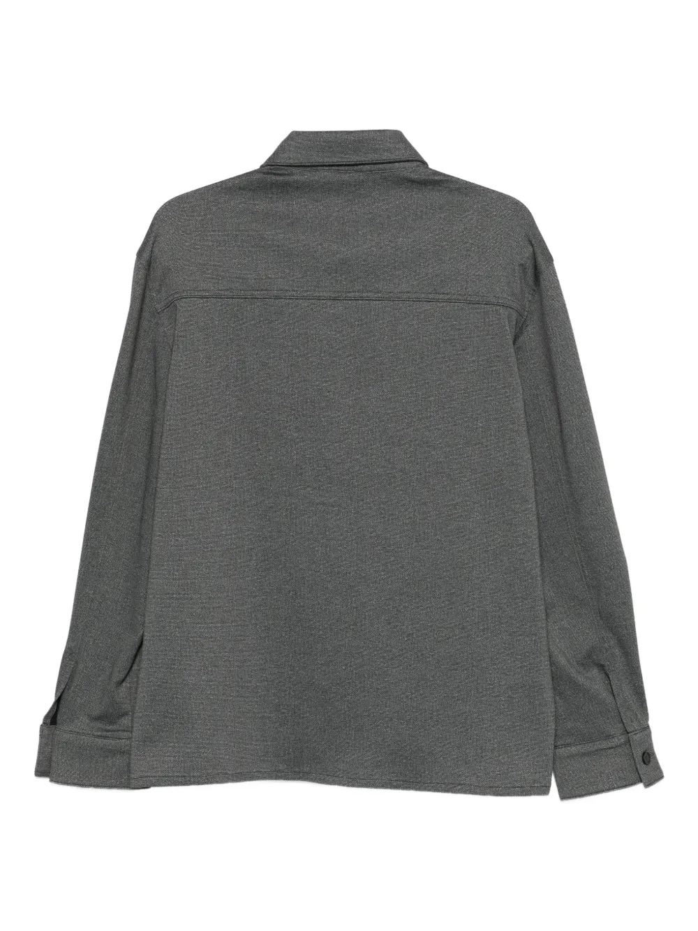 Karl Lagerfeld pocket casual shirt - Grijs