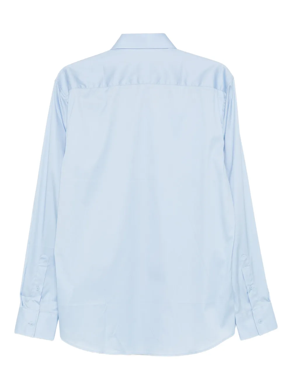 Karl Lagerfeld logo-print shirt - Blauw