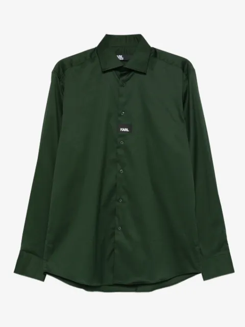 Karl Lagerfeld logo-print shirt