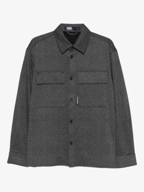 Karl Lagerfeld chest-pockets shirt