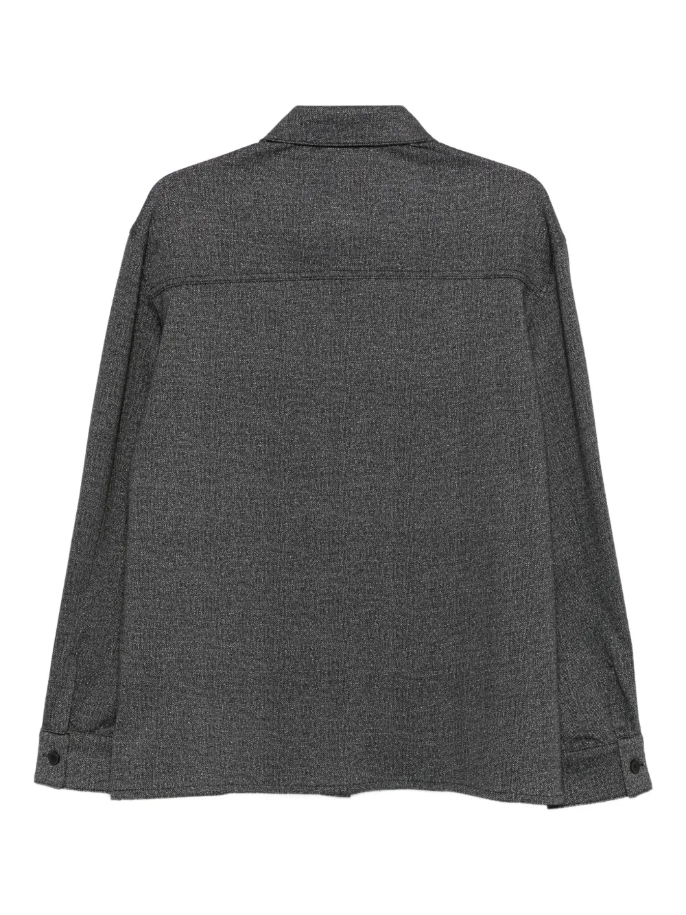 Karl Lagerfeld chest-pockets shirt - Zwart