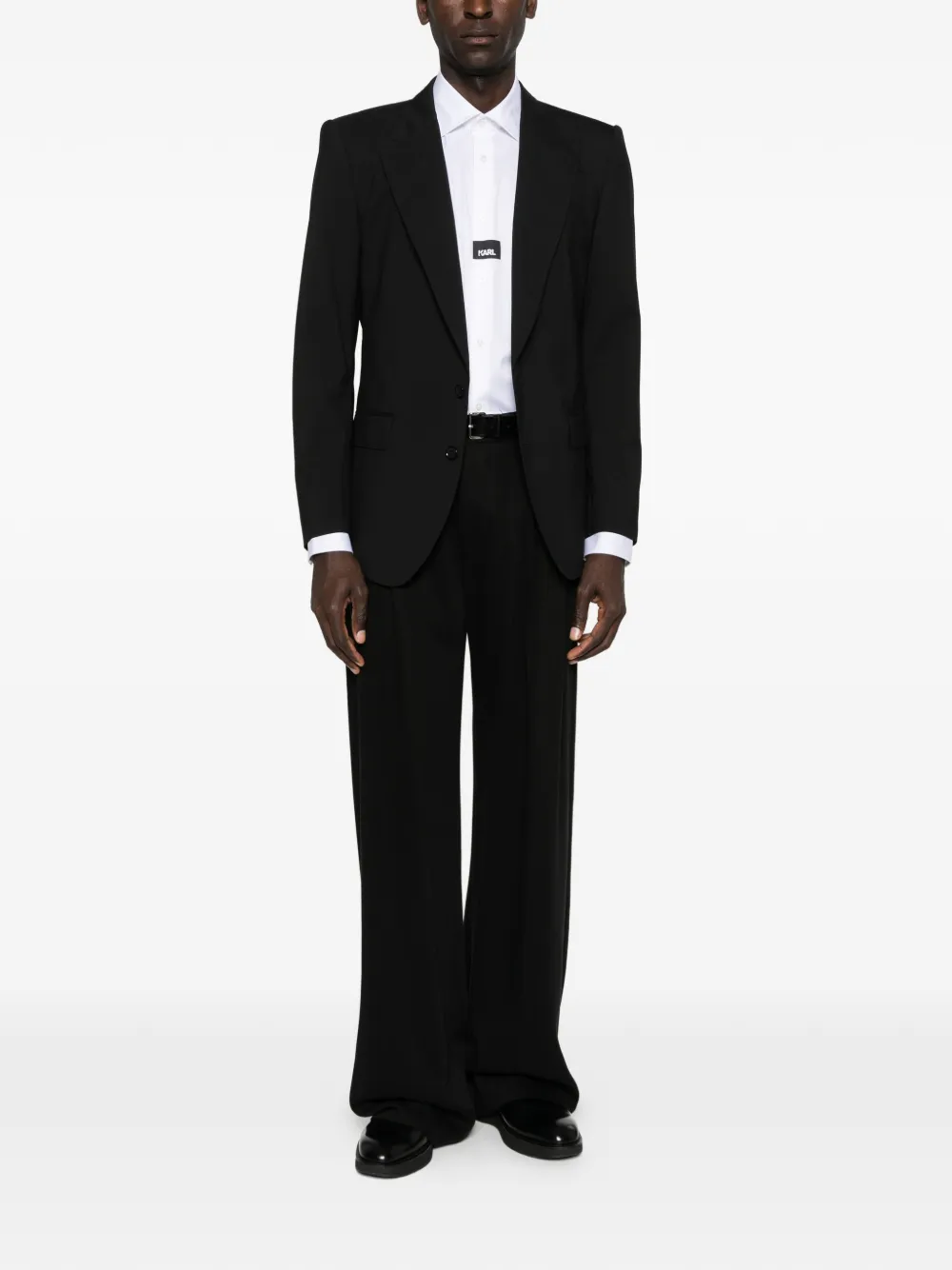 Karl Lagerfeld logo-motif shirt - Wit