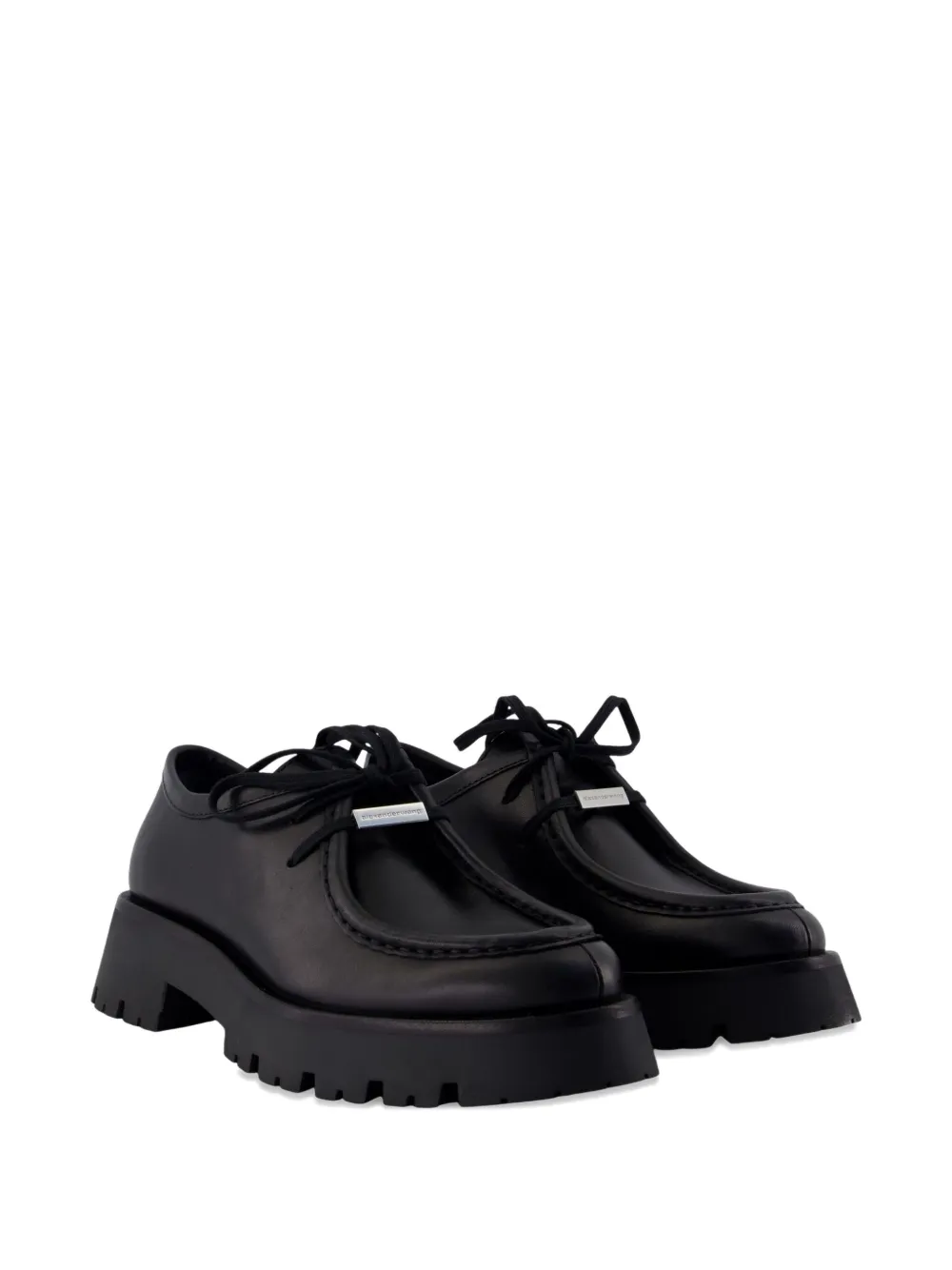 Alexander Wang Round Toe Derby In Black
