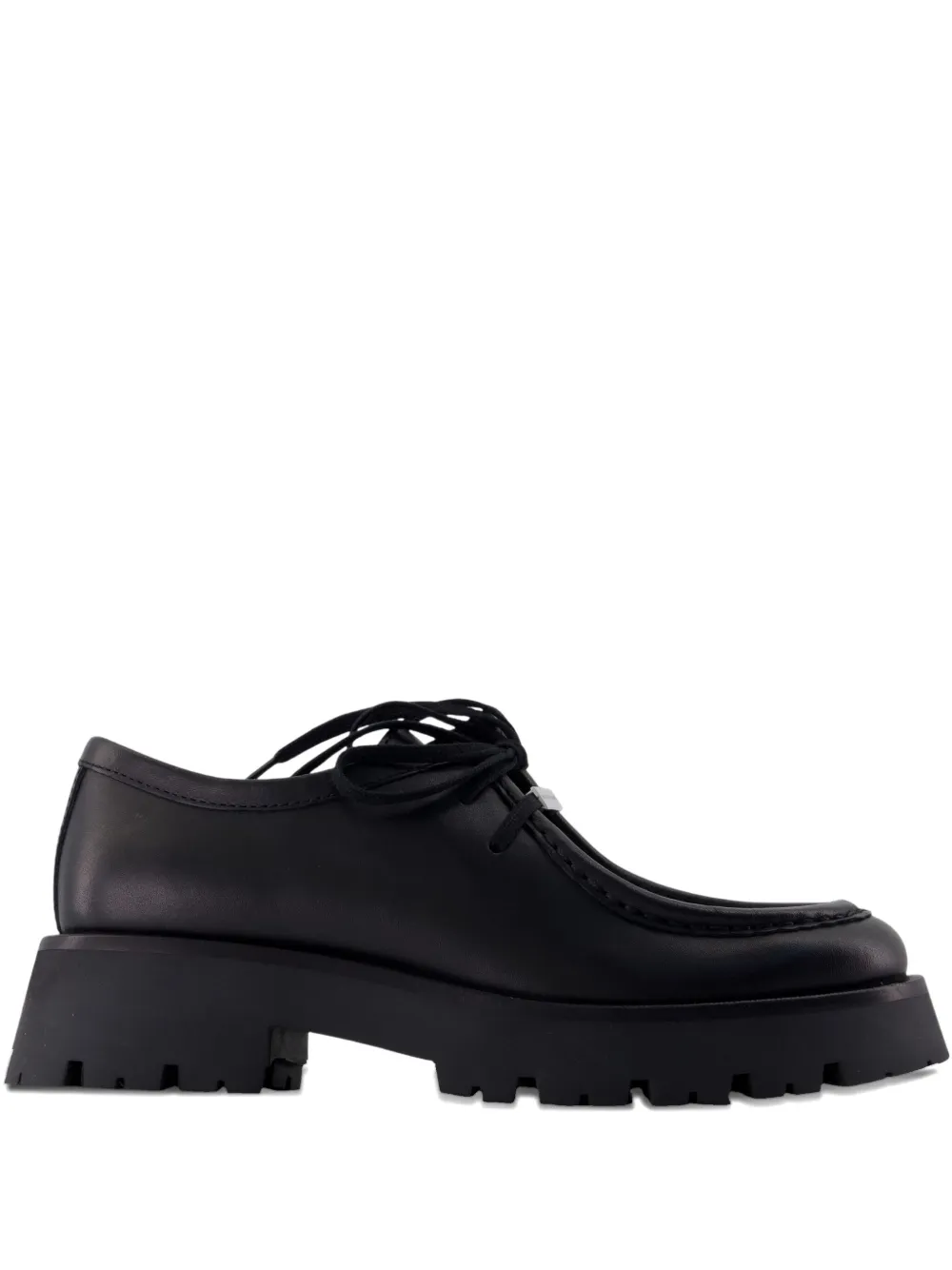 Alexander Wang round toe Derby - ブラック Alexander Wang round toe Derby - ブラック