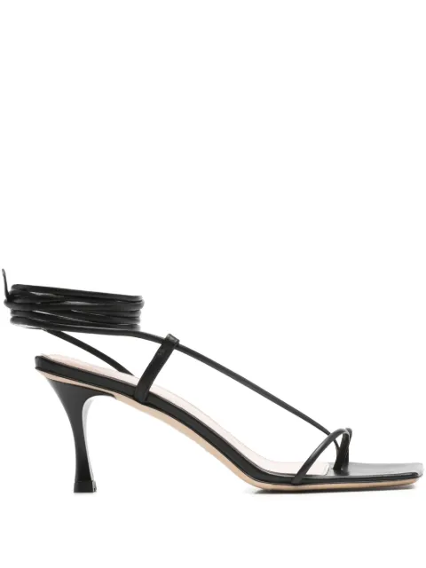 Montroi square-toe tie sandals