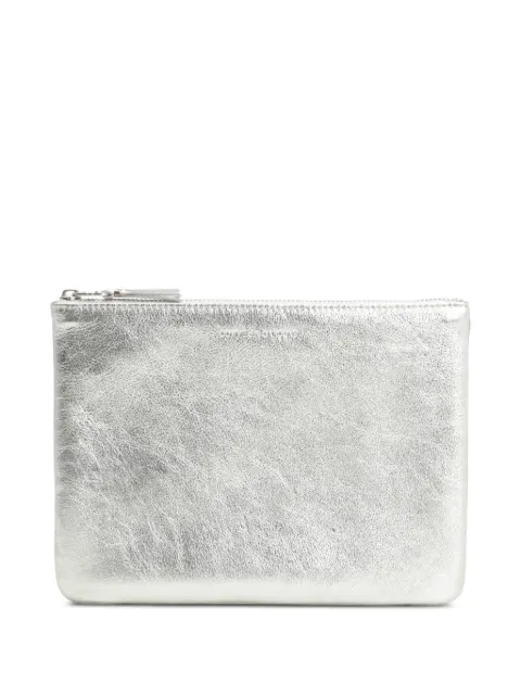 Comme Des Garçons Wallet zip-fastening clutch bag