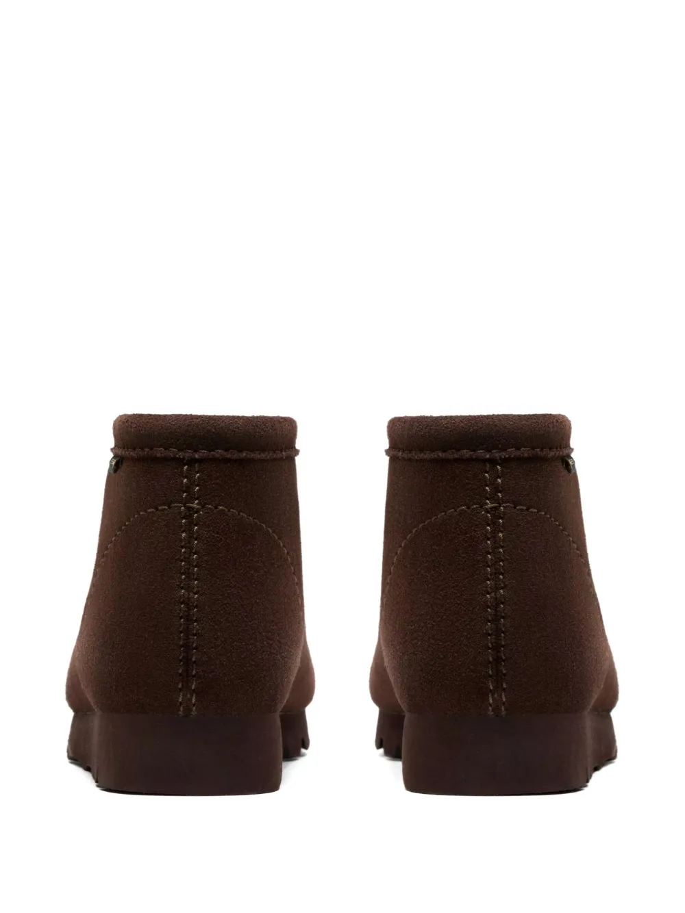 Clarks Originals Suède veterlaarzen Bruin