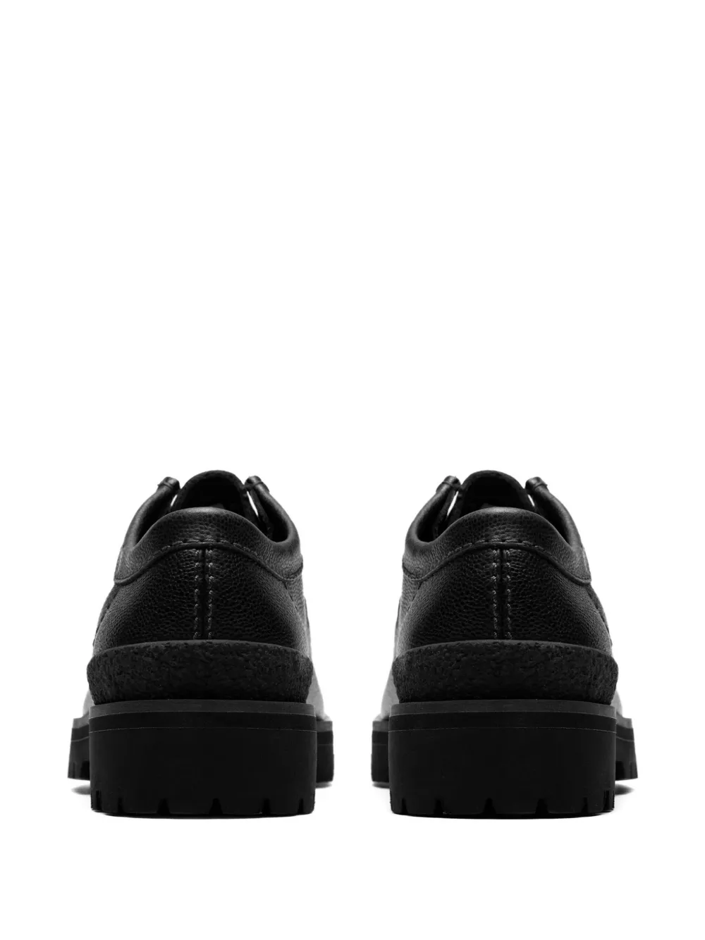 Clarks Originals Derby bewerkte veterschoenen Zwart