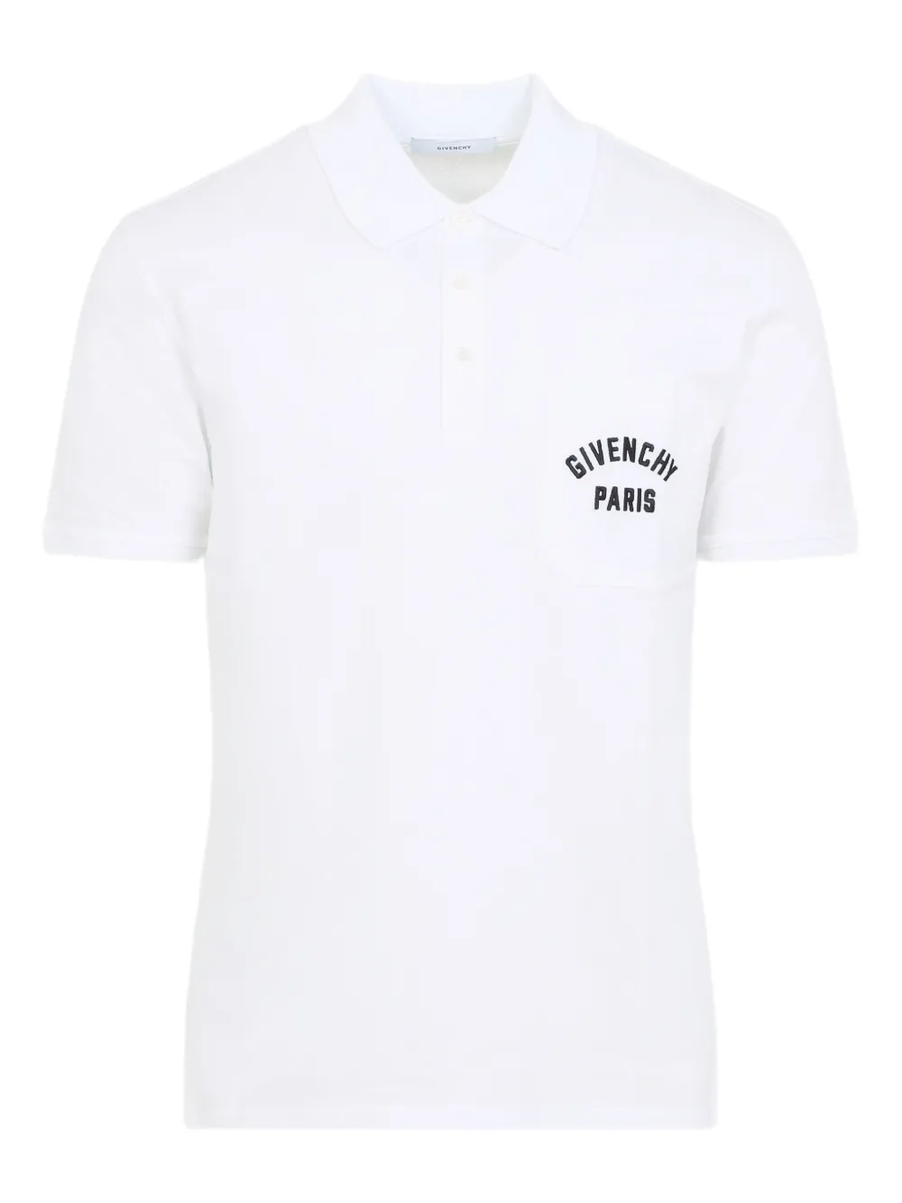 Givenchy logo polo shirt - ホワイト Givenchy logo polo shirt - ホワイト