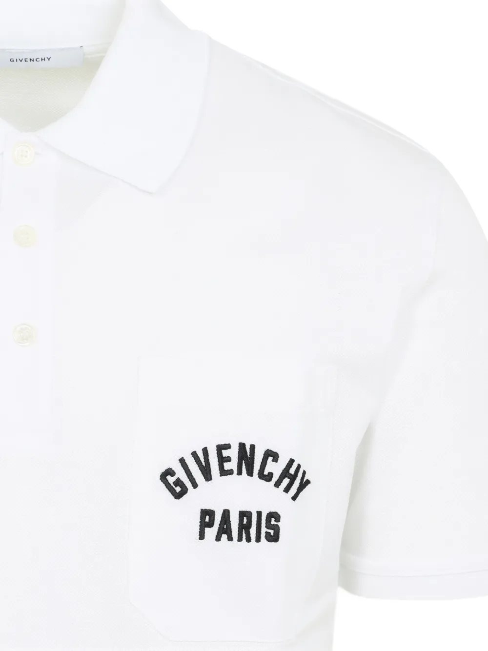 Givenchy Poloshirt met logo Wit