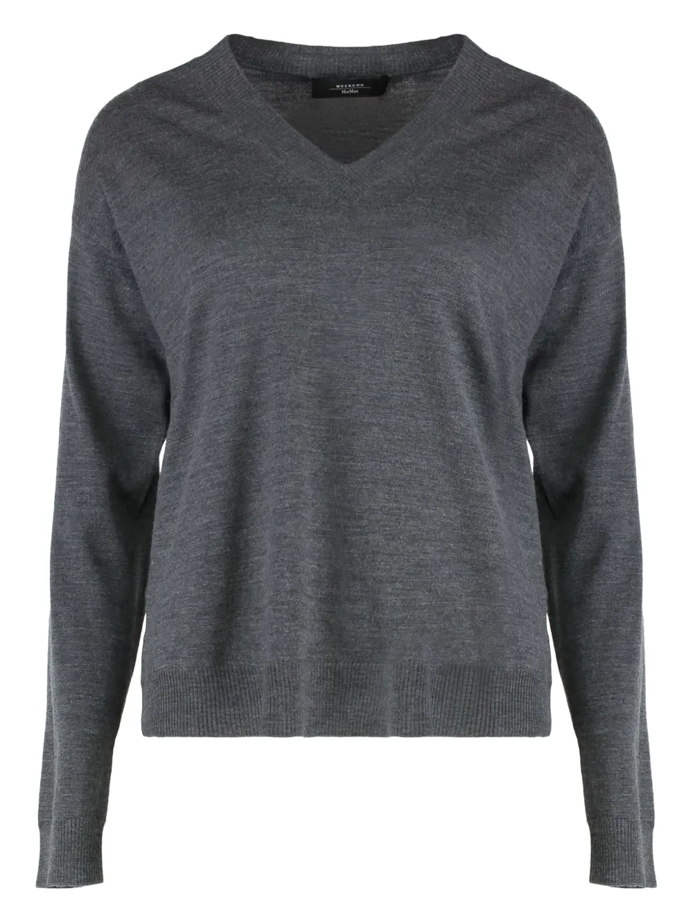 Weekend Max Mara Maglione con scollo a V - Grigio