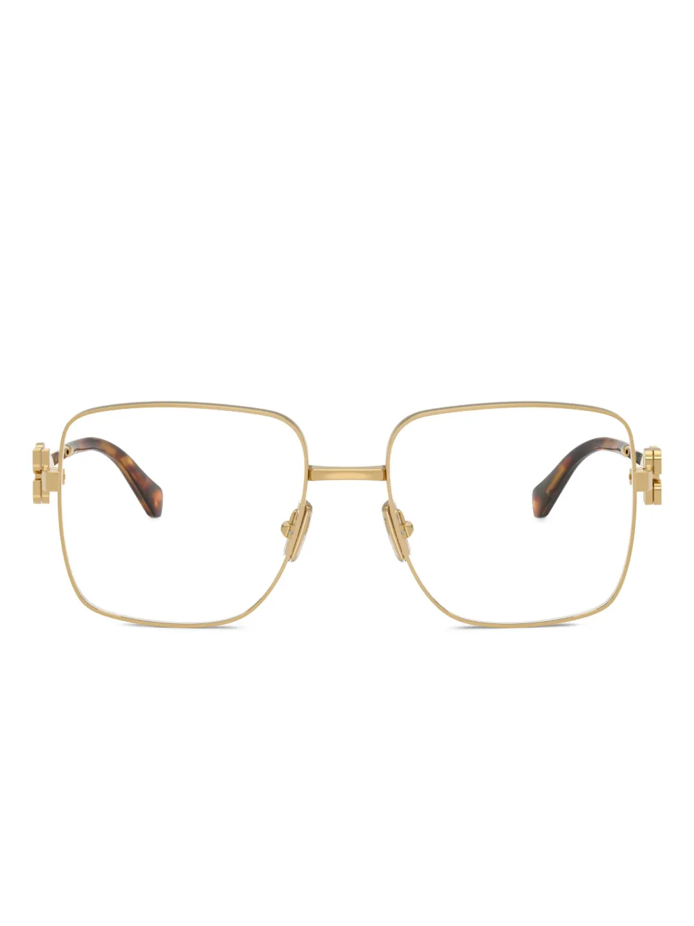 Miu Miu Eyewear gafas de sol con montura cuadrada | dorado | Image 1