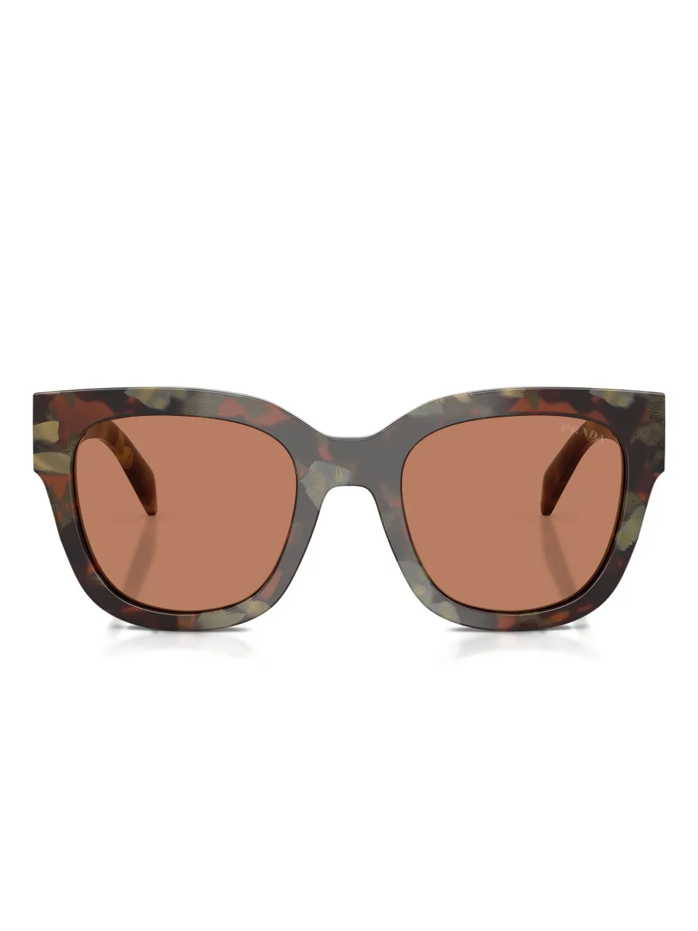 Prada Cat-eye-frame Sunglasses In Brown