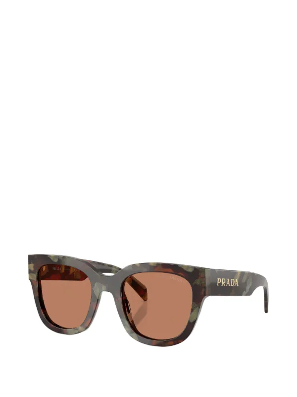 Prada Eyewear キャットアイ サングラス | ブラウン | FARFETCH JP