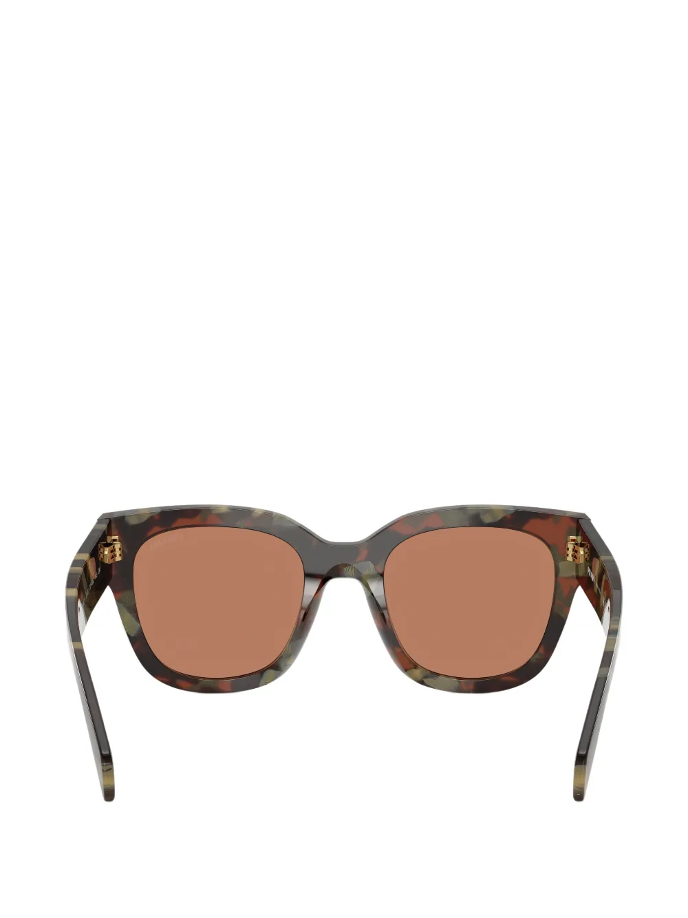 Prada Eyewear Zonnebril met cat-eye montuur Bruin