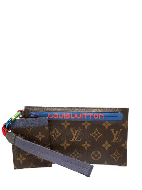 Louis Vuitton Pre-Owned 2017 Monogram Outdoor Ribbon Pochette clutch bag
