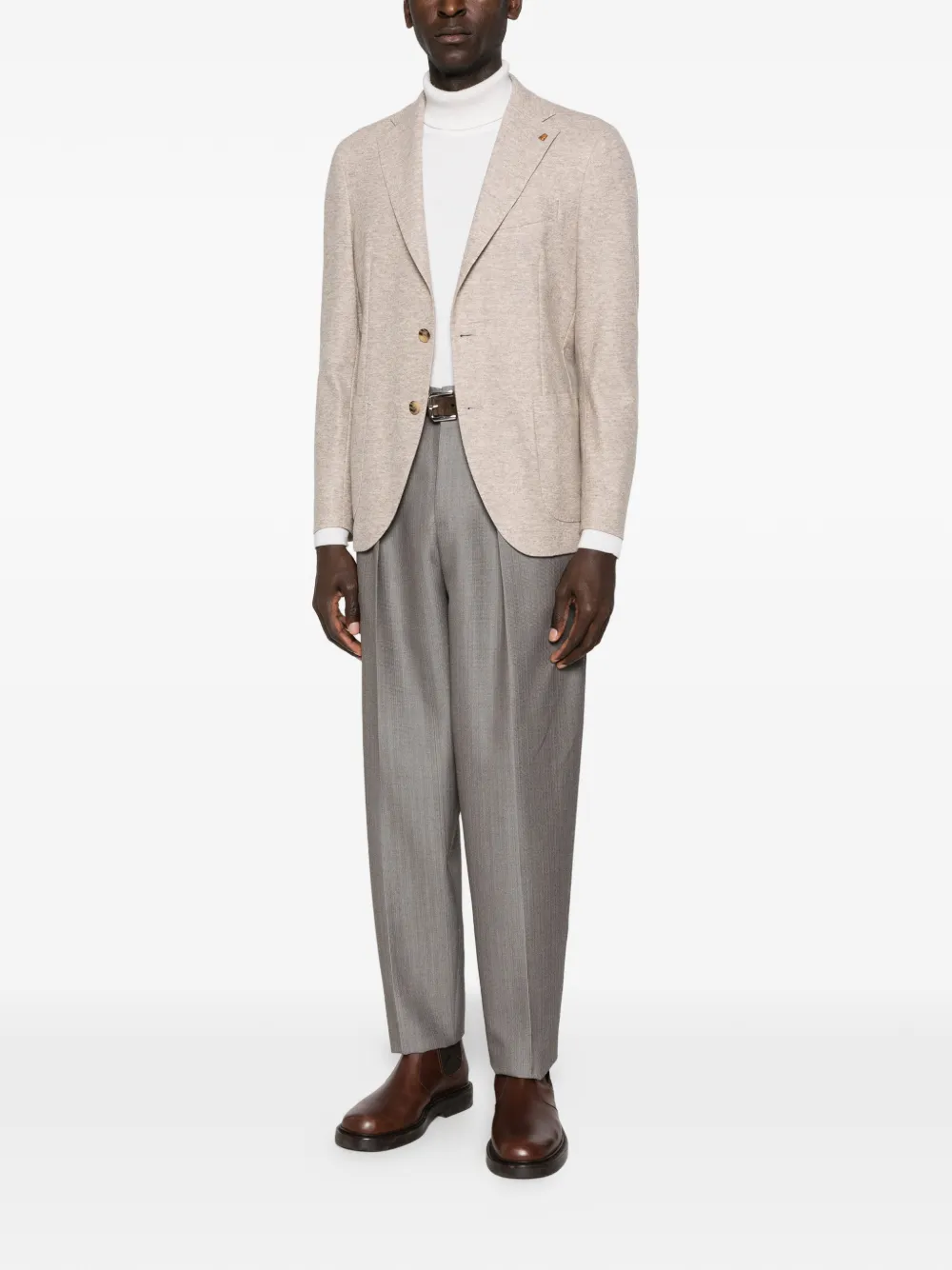 LATORRE lapel-pin single-breasted blazer | Blazers | Image 2