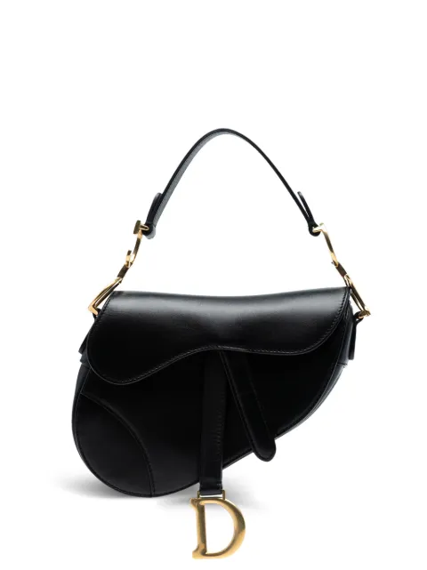 Christian Dior Pre-Owned 2018 Mini Smooth Calfskin Saddle Bag satchel