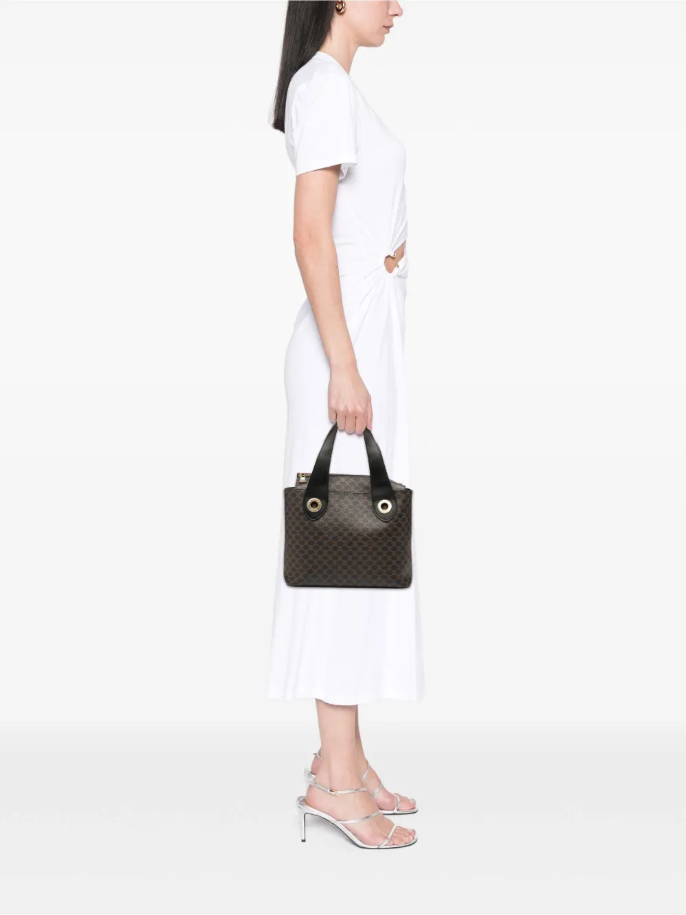 Celine Pre-Owned 1998 Macadam Coated Canvas handbag | Pre-Owned | Image 2