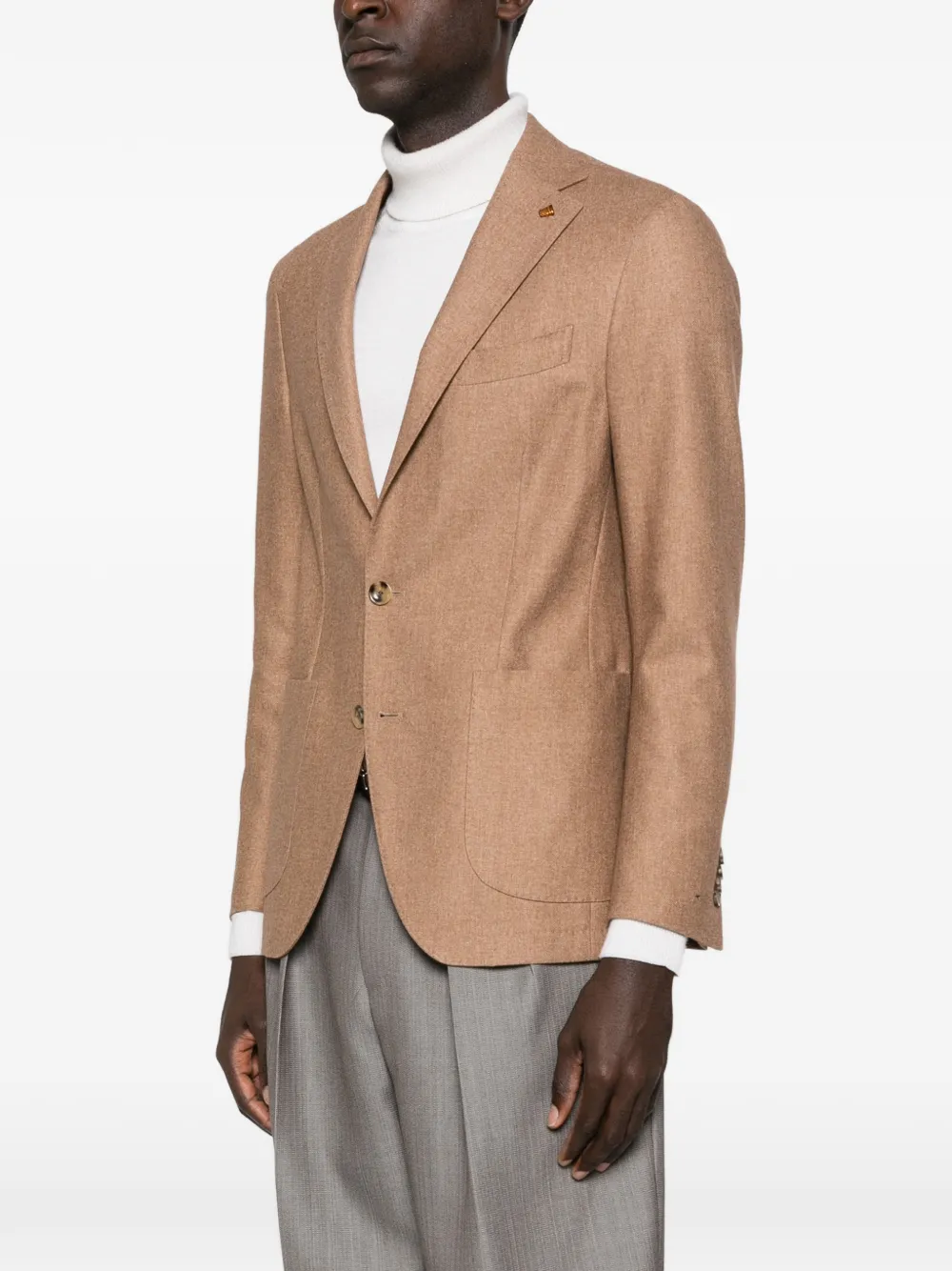  Latorre Single-breasted Blazer - Brown 