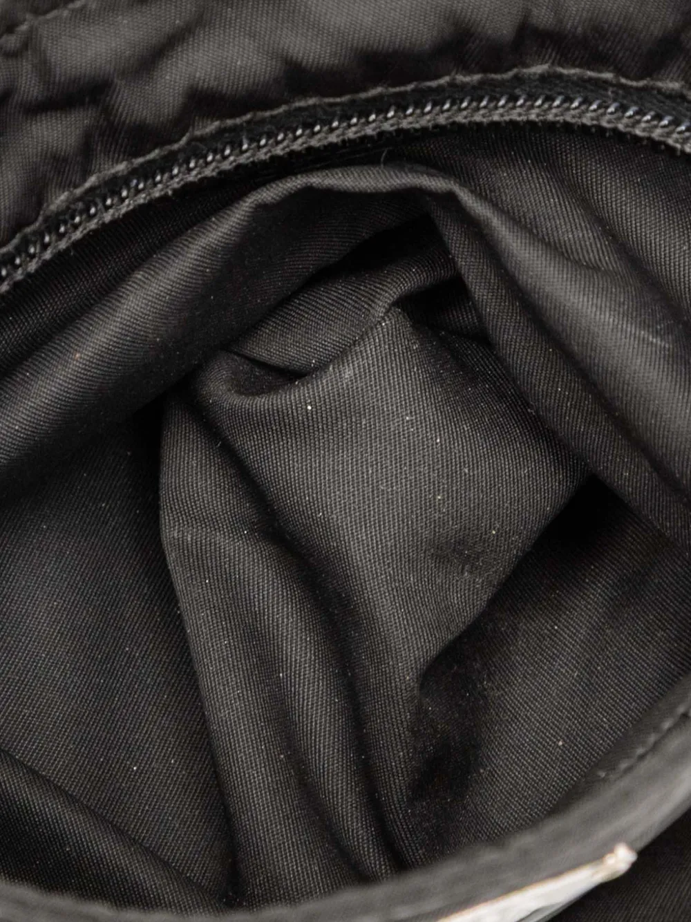 PRADA Pre-owned 2000-2013 Tessuto Zip Top Crossbody Bag In Black